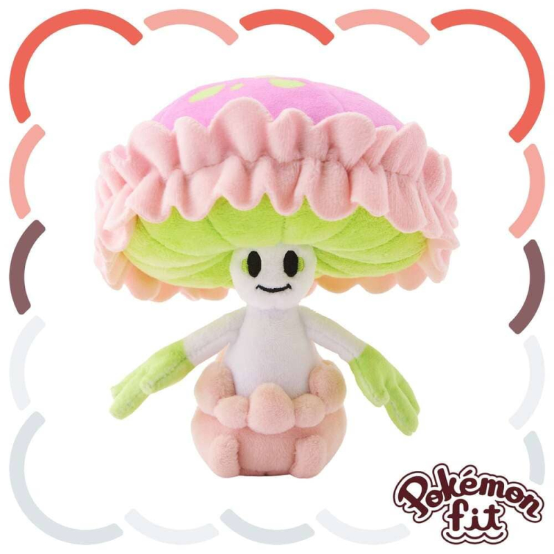 Officiële Pokemon center Pokemon fit knuffel Shiinotic 16cm